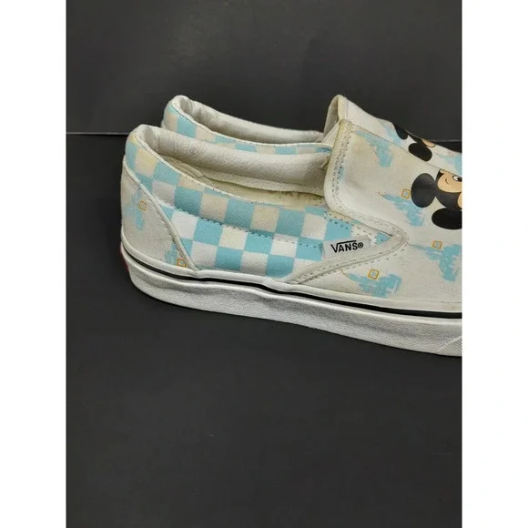 Disney World X Vans 50th Anniversary Slip On Mickey Mouse Men 7 Wmn 8.5 - Picture 8 of 15